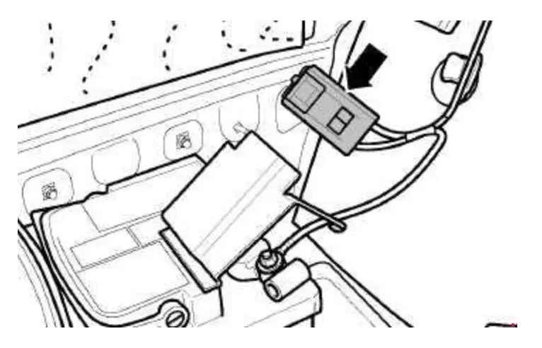 blok u bagazhnomu viddilenni vw passat b7