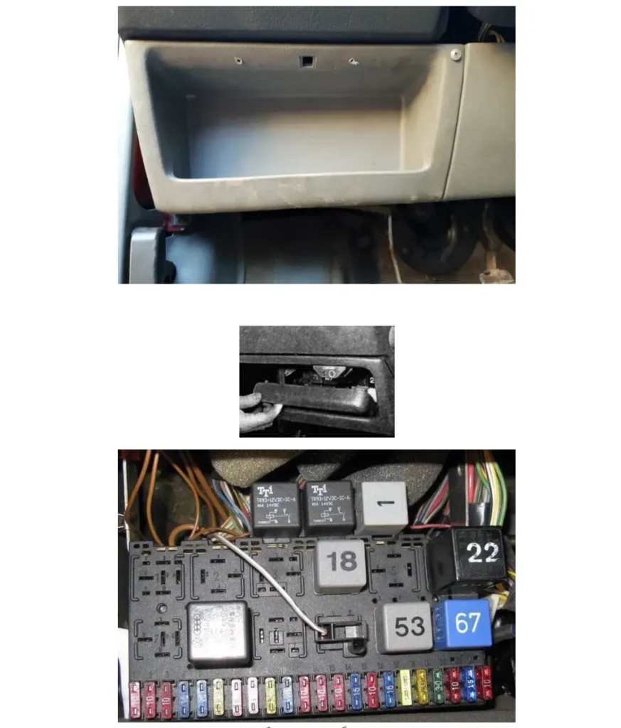 blok zapobizhnikiv i rele volkswagen passat b4