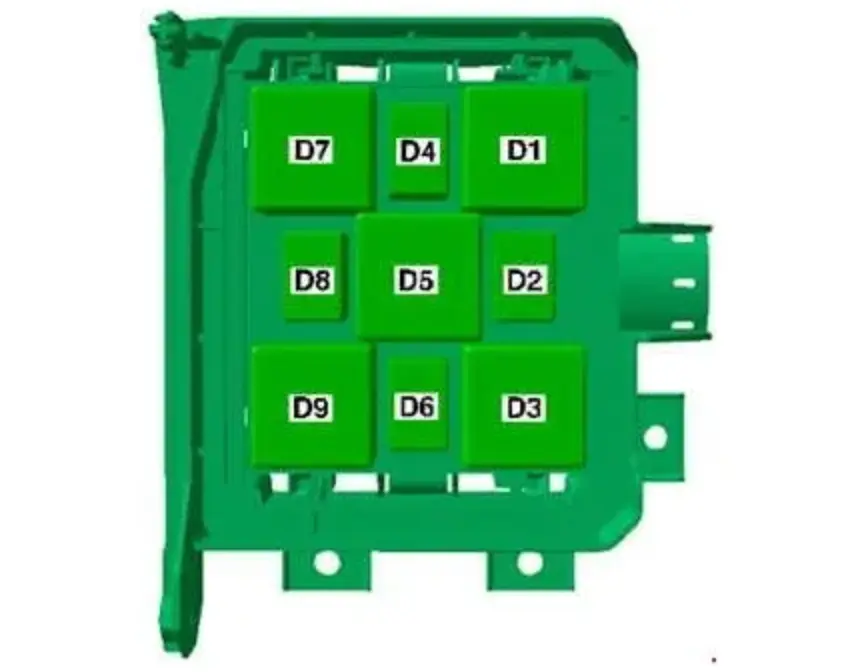 blok zapobizhnikiv ta rele 2 volkswagen touareg 2 - Схеми запобіжників і реле Volkswagen Touareg 2 blok zapobizhnikiv ta rele 2 volkswagen touareg 2