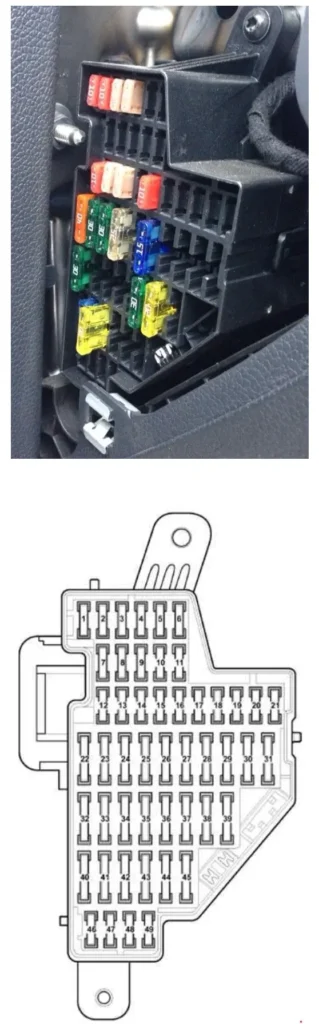 blok zapobizhnikiv volkswagen scirocco - Схеми запобіжників і реле Volkswagen Scirocco blok zapobizhnikiv volkswagen scirocco