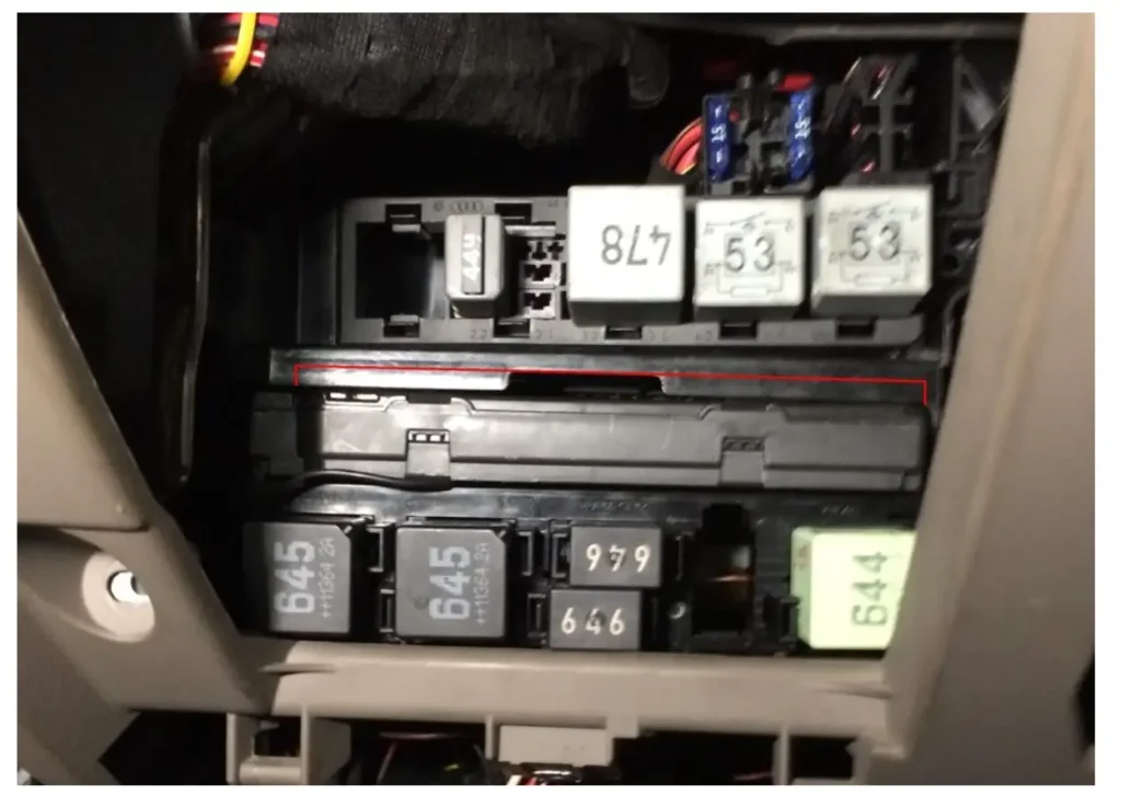 bloki rele volkswagen passat b7