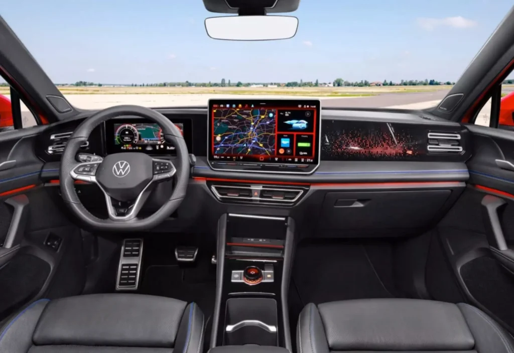 interier volkswagen tiguan 2025 - Огляд нового Volkswagen Tiguan: практичний і стильний кросовер interier volkswagen tiguan 2025