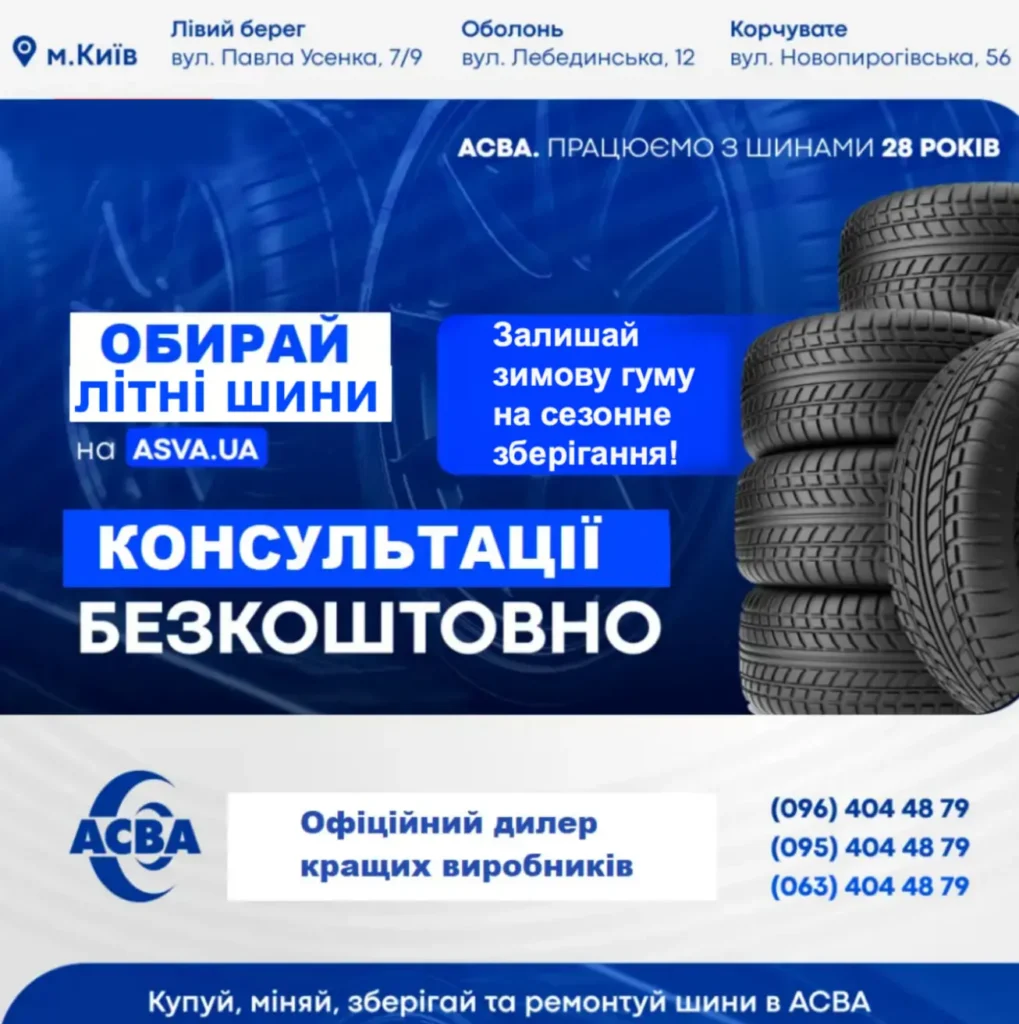 litnia huma u kyievi asva - ТОП-5 літних шин у Києві по відгукам киян litnia huma u kyievi asva