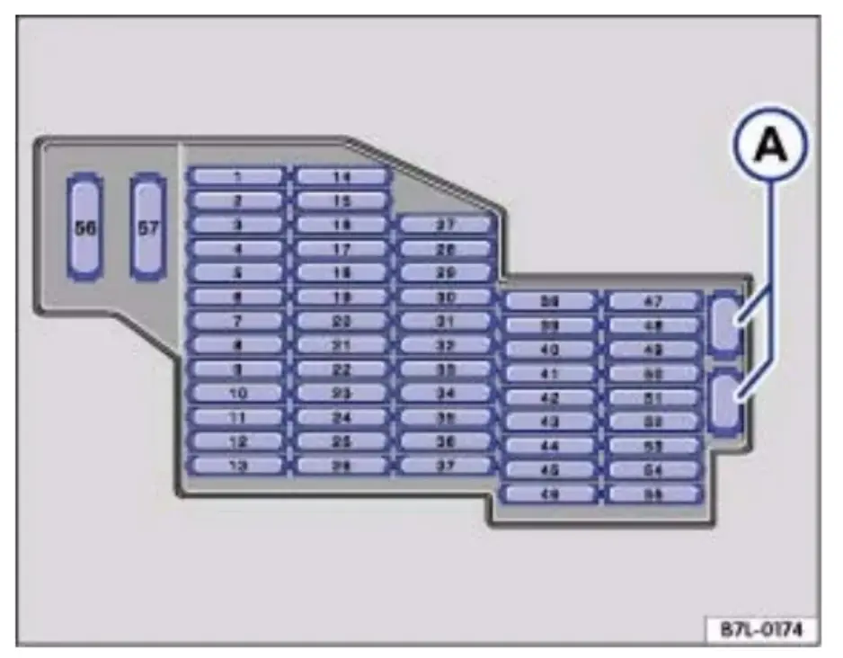 liva bichna korobka shema volkswagen touareg 1 - Схеми запобіжників і реле Volkswagen Touareg 1 liva bichna korobka shema volkswagen touareg 1