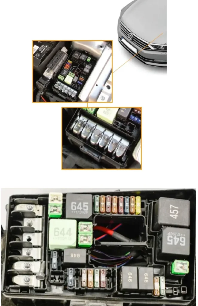 motornyi vidsik volkswagen touran - Схеми запобіжників і реле Volkswagen Touran 2 motornyi vidsik volkswagen touran
