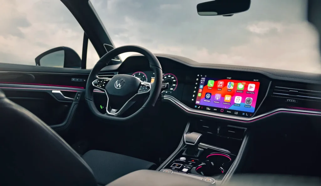 panel pryladiv touareg - Огляд нового Volkswagen Touareg: які є комплектації та салон? panel pryladiv touareg