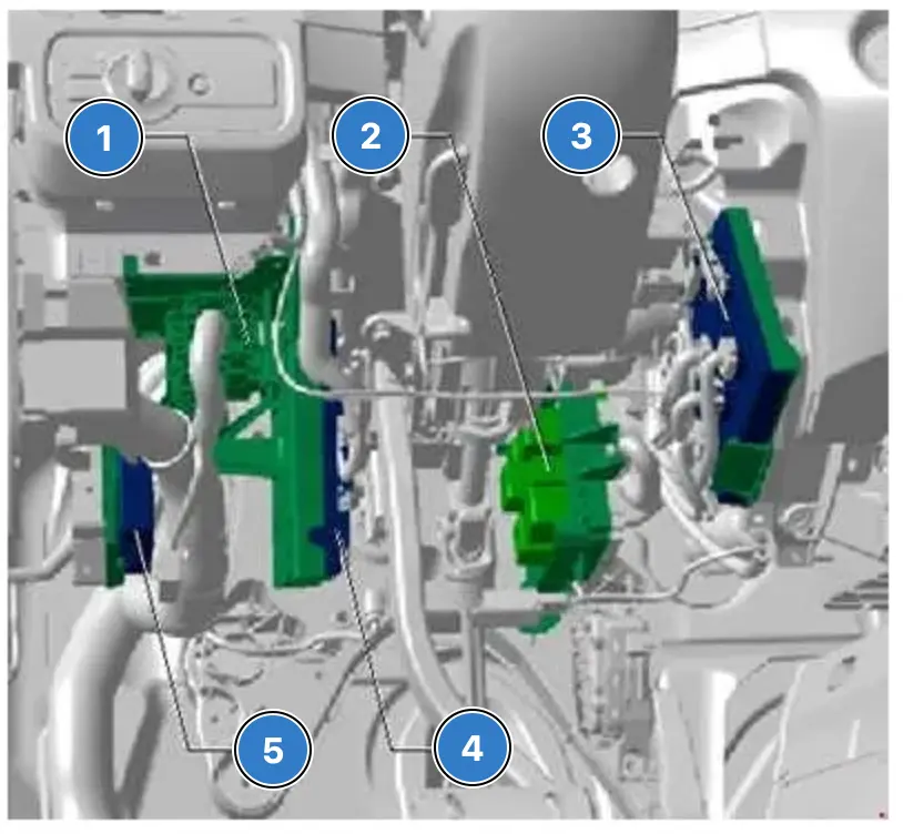 relejni korobki volkswagen touareg 2 - Схеми запобіжників і реле Volkswagen Touareg 2 relejni korobki volkswagen touareg 2