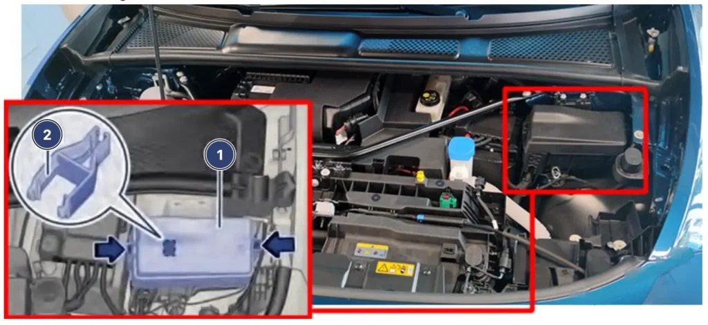 roztashuvannya bloku zapobizhnikiv perednogo vidsiku volkswagen id7 - Схеми запобіжників і реле Volkswagen ID.7 roztashuvannya bloku zapobizhnikiv perednogo vidsiku volkswagen id7