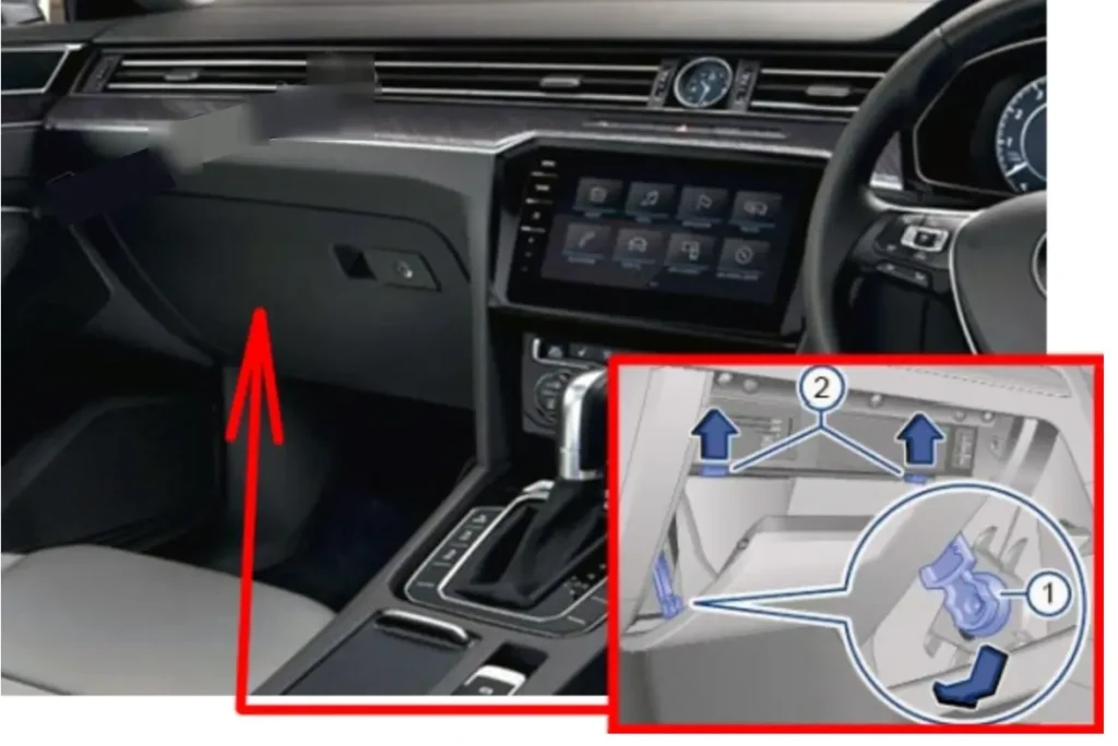 roztashuvannya bloku zapobizhnikiv rhd volkswagen arteon