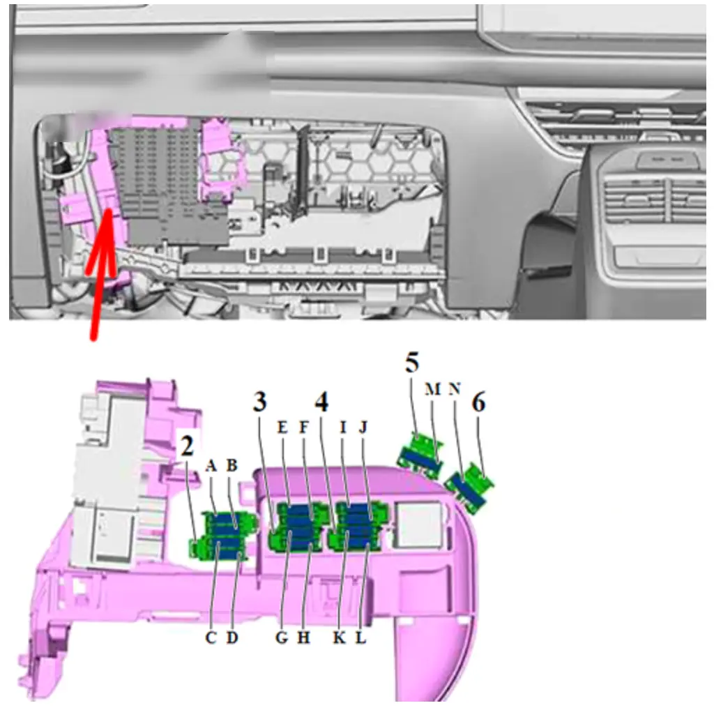 roztashuvannya okremih zapobizhnikiv rhd volkswagen passat b9