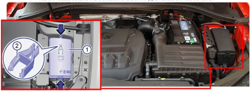 roztashuvannya zapobizhnikiv u motornomu vidsiku volkswagen tiguan 2016 2020