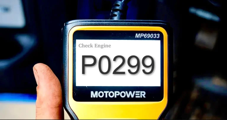 P0299 - Тиск наддуву занадто низький P0299 - Turbocharger (TC)/supercharger (SC) - low boost